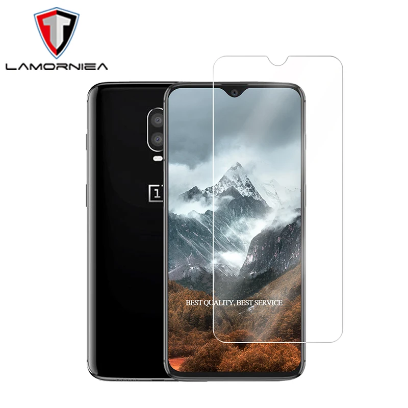

Lamorniea Screen Protector For OnePlus 6T 6 Tempered Glass Cover 2.5D HD Clear Phone Back Protective Glass For OnePlus6 T 1+6 T