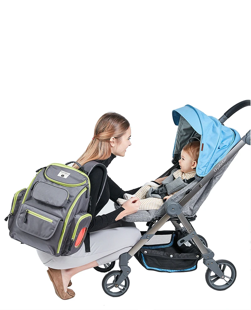 Baby Maternity Diaper Bag Nappy Bags Baby Care Nursing Travel Multifunctional Bag Large Newborn Mummy Backpack Mochila BB6054 (4)