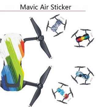 

Sticker Multi Color Waterproof Decals PVC Skin Cover for DJI Mavic Air Drone Body Quadcopter Spare Parts Helicopter Accessories