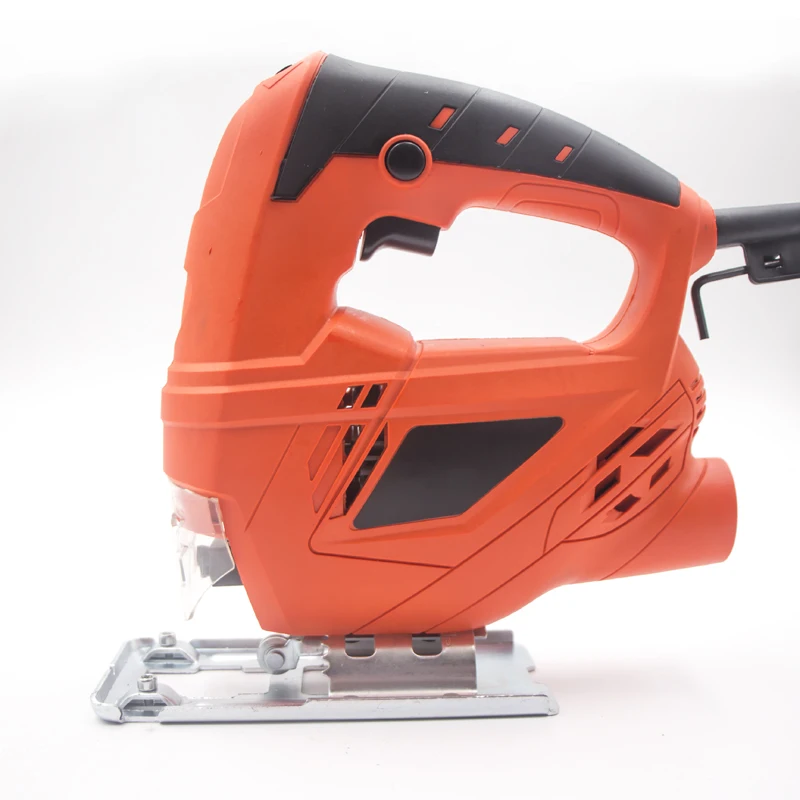 BDCAT 710W Electric Jigsaw Woodworking Electric Jigsaw Metallic Timber Plasterboard Cutting Tool with 4 Saw Blades