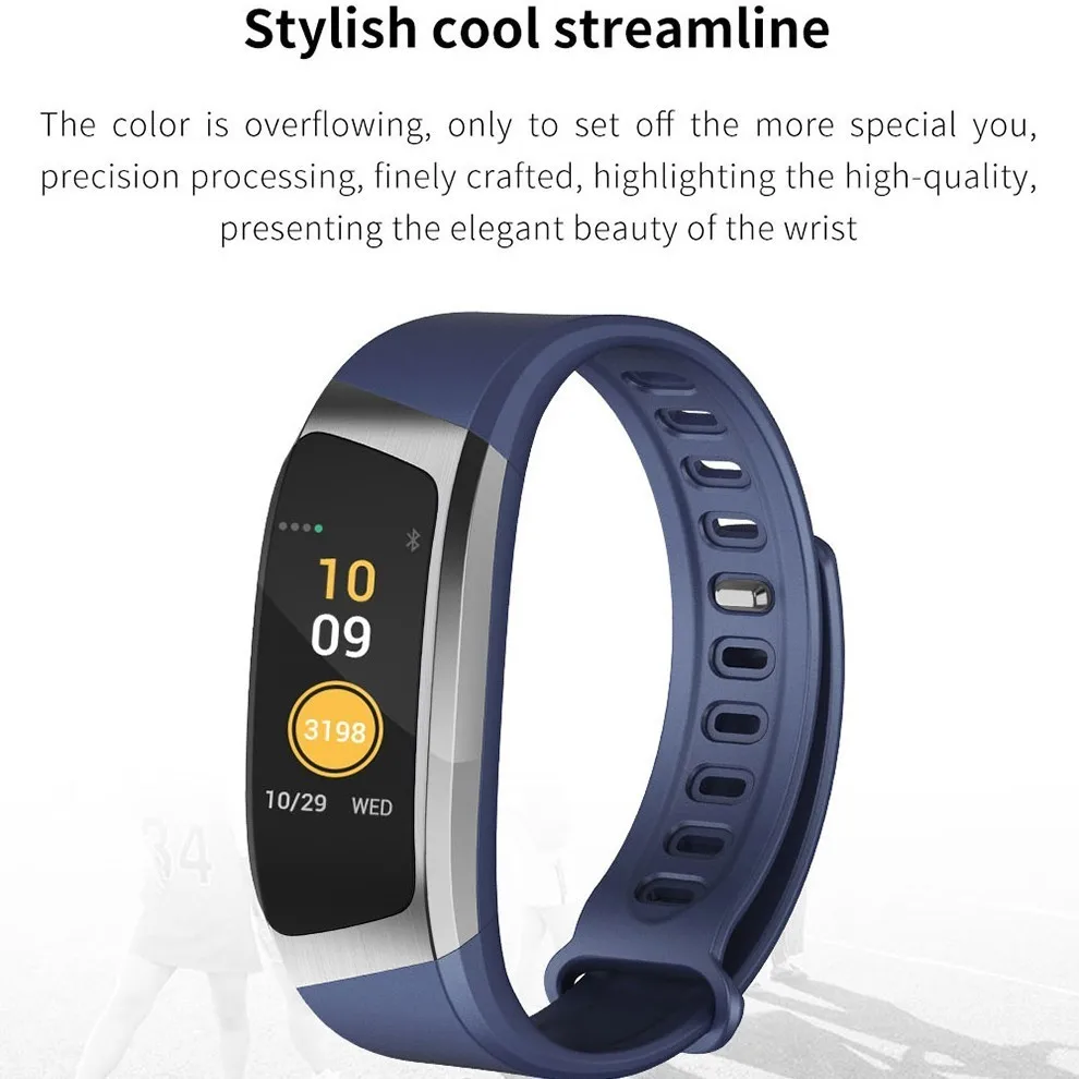  SeenDa E18 Smart Watch Sports Men Wristwatch Fitness Tracker Smart Watch For Android And IOS Phone  - 33056754955