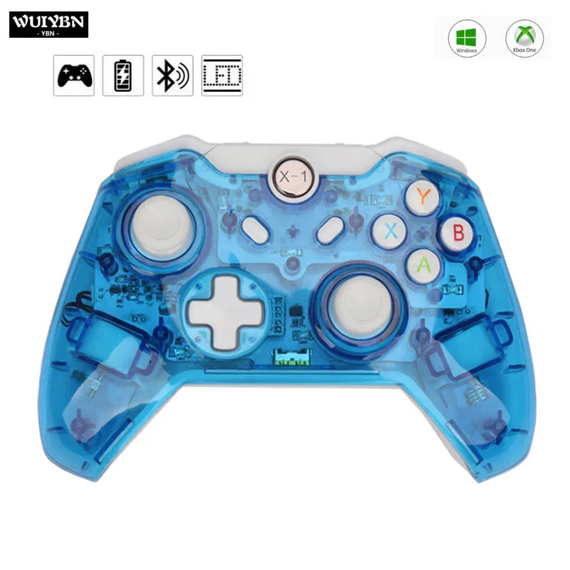

WUIYBN Wireless Bluetooth Game Controller Joystick For Microsoft Xbox One Gamepad Computer PC