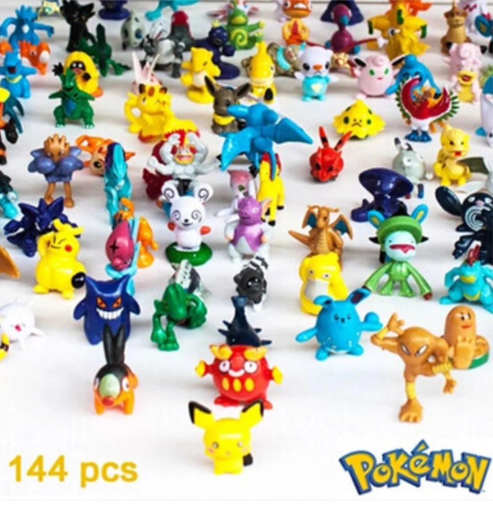 144 шт./72 шт. детские фигурки Пикачу|toys for|toys for childrenkids toys |