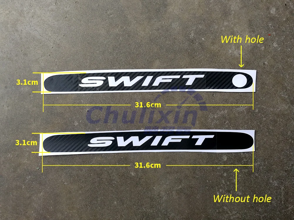 Для Suzuki Swift дополнительный тормозной фонарь наклейка стайлинг углеродное волокно тормозной фонарь наклейка автомобильная декоративная крышка автомобильные аксессуары
