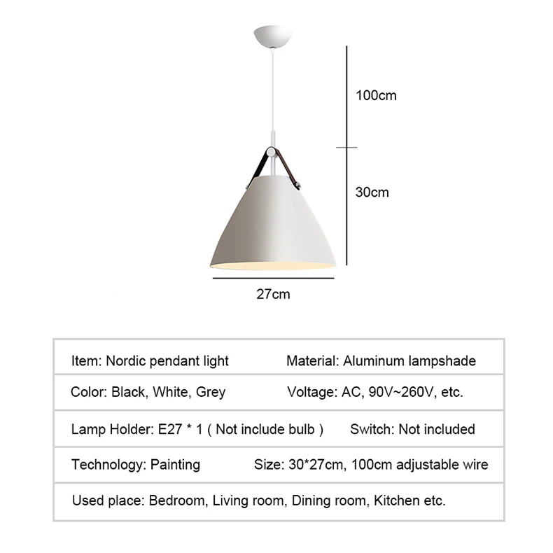 Nordic подвесной светильник современный Ins подвесной светильник Лофт Подвесная лампа E27 Светодиодный промышленный Освещение для обеденной Кухня Гостиная кафе бар