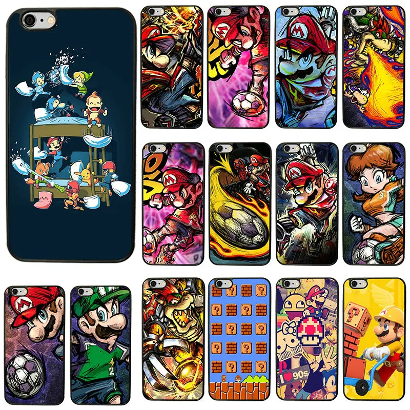 Рисунком Чехлы для iPhone 6/6 S Plus мобильного телефона чехлы черные задняя крышка