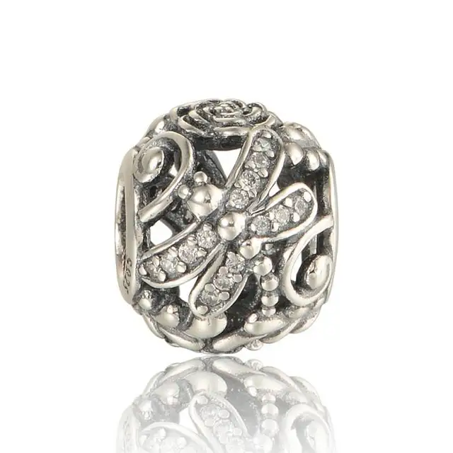 pandora gold and silver dragonfly charm pandora gold and silver dragonfly charm