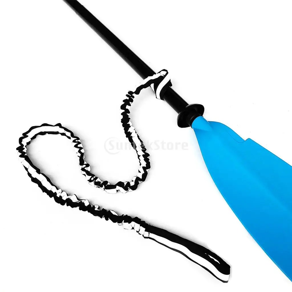 Safety Reflective Strong Elastic 120cm Kayak Paddle Leash Tether for