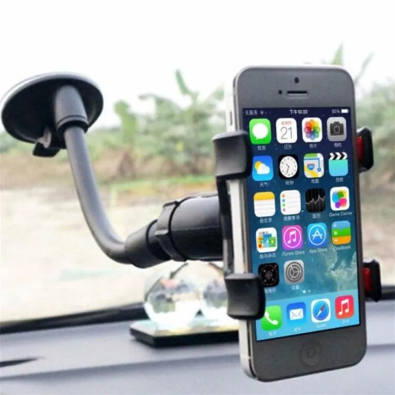 CellPhone iPhone 360Rotating Universal Car Windshield Mount Stand Holder Support for iPhone 5s 7 6 8 X Soporte #LD CellPhone iPhone 360Rotating Universal Car Windshield Mount Stand Holder Support for iPhone 5s 7 6 8 X Soporte #LD