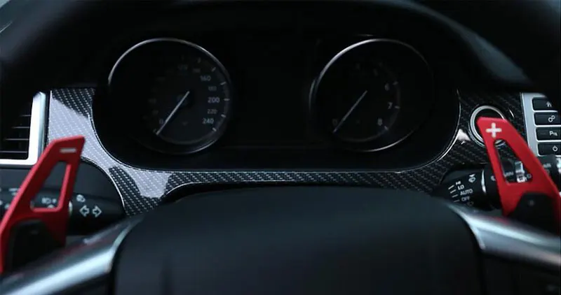 Панель украшения Рамки чехол накладка для Land Rover Discovery Спорт ABS углерода Волокно 3D Наклейки Интимные аксессуары