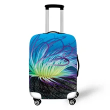 Sea Coral Print Travel Accessories Suitcase Protective Covers 18-32 Inch Elastic Luggage Dust Cover Case Stretchable Sea Coral Print Travel Accessories Suitcase Protective Covers 18-32 Inch Elastic Luggage Dust Cover Case Stretchable