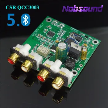 

Nobsound CSR QCC3003 Bluetooth 5.0 Audio Receiver Board with DAC Decoding Analog IN/OUT