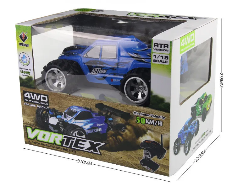 Новинка года A979 RC автомобиль 1:18 2.4Gh дистанционного Управление игрушки RC Monster 4WD дистанционного Управление Автомобили Электрический отдых на открытом воздухе