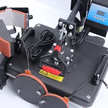 5 в 1 сублимационная машина для передачи тепла для печати Подставка под кружку футболка DX-305