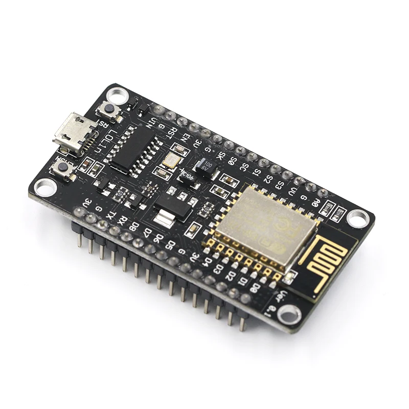 Беспроводной модуль NodeMcu v3 CH340 Lua wifi Интернет вещей макетная плата ESP8266 с pcb антенной и usb портом для Arduino