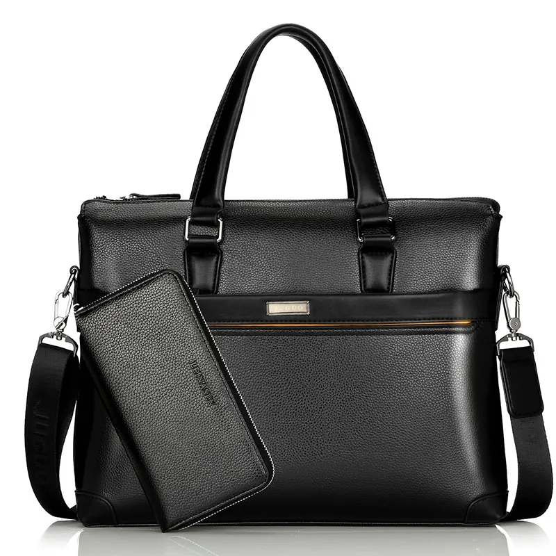 Мужские портфели через плечо, сумки, сумки, деловые мужские сумки, большая дорожная сумка для ноутбука, мужские сумки-мессенджеры, Сумки из искусственной кожи - Цвет: 2
