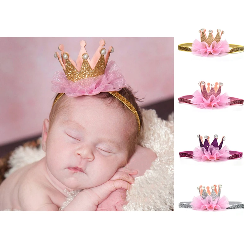 baby princess crown headband