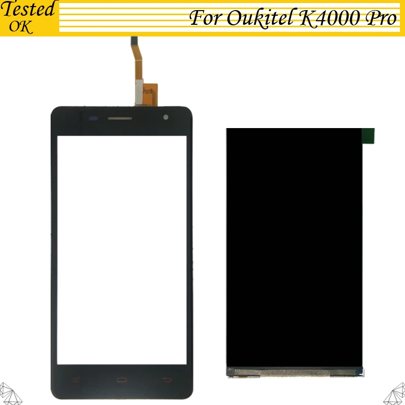 ЖК дисплей и тачскрин для Oukitel K4000 Pro 100% протестированный дигитайзер сменная