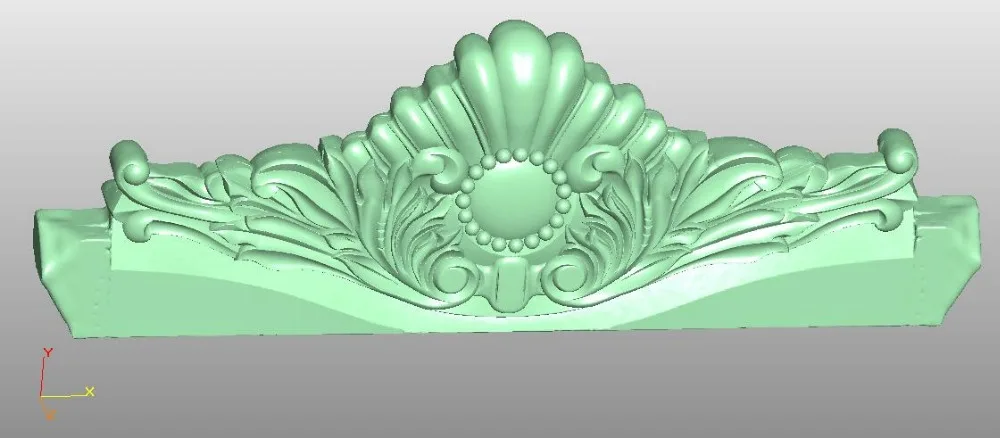 

3D model STL format file for cnc router engraving furniture sofa cabinet chair leg pattern Artcam 856