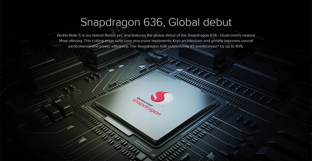 Global Version Xiaomi Redmi Note 5 AI 5.99" FHD 4GB RAM 64GB ROM Snapdragon 636 4G TD LTE Moblie Phone 13MP Face Recognition Global Version Xiaomi Redmi Note 5 AI 5.99" FHD 4GB RAM 64GB ROM Snapdragon 636 4G TD LTE Moblie Phone 13MP Face Recognition