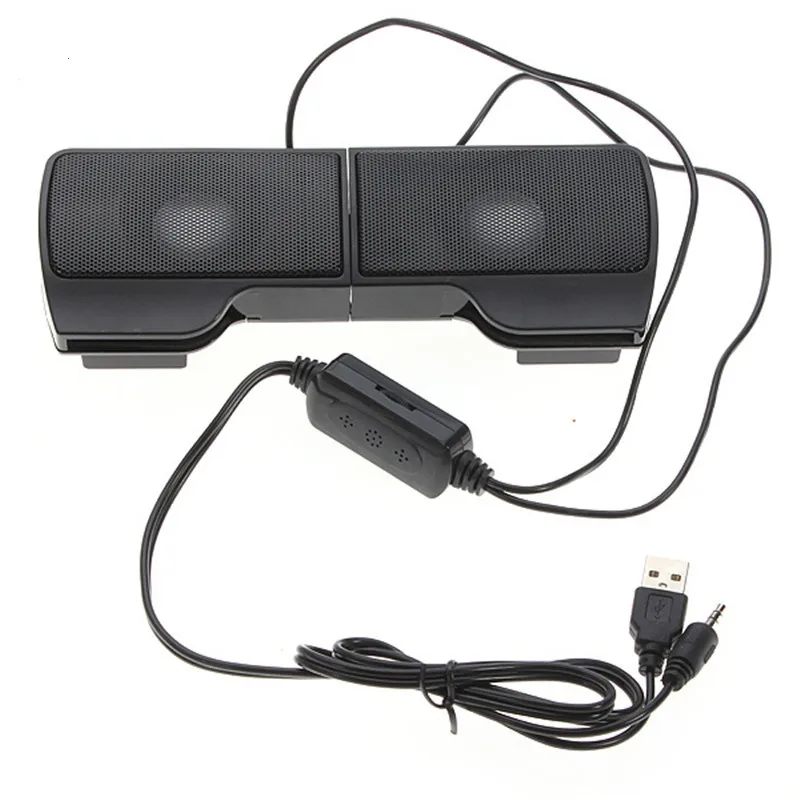 PLEXTONE портативные мини колонки USB 1 пара стерео линейный контроллер звуковая