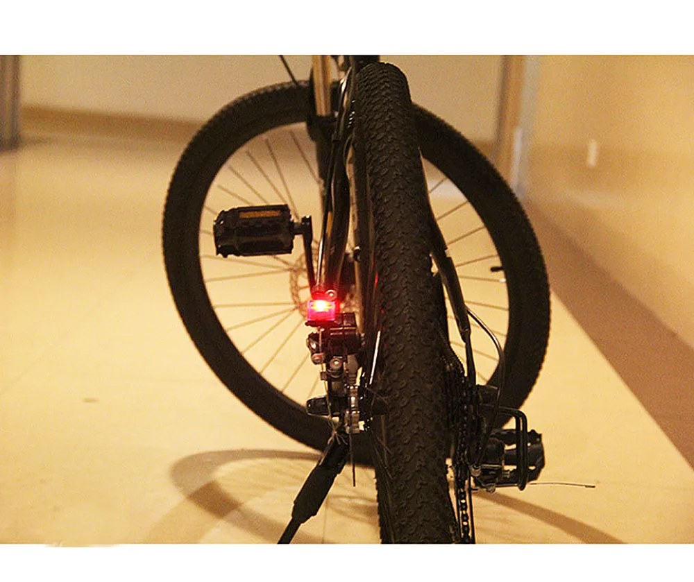 Red LED Cycling Bike Mountain Bicycle Brake Light Bike Brake Lights Warning Lamp