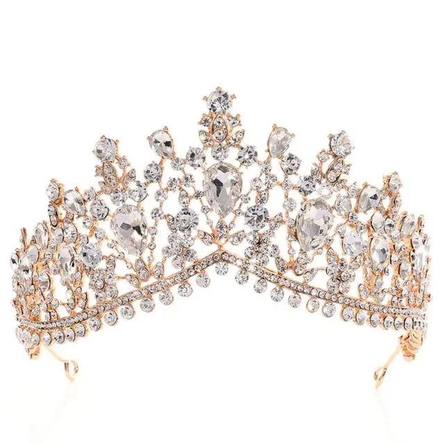 Buy Bride Crown Rhinestone Tiaras Hair Ornaments