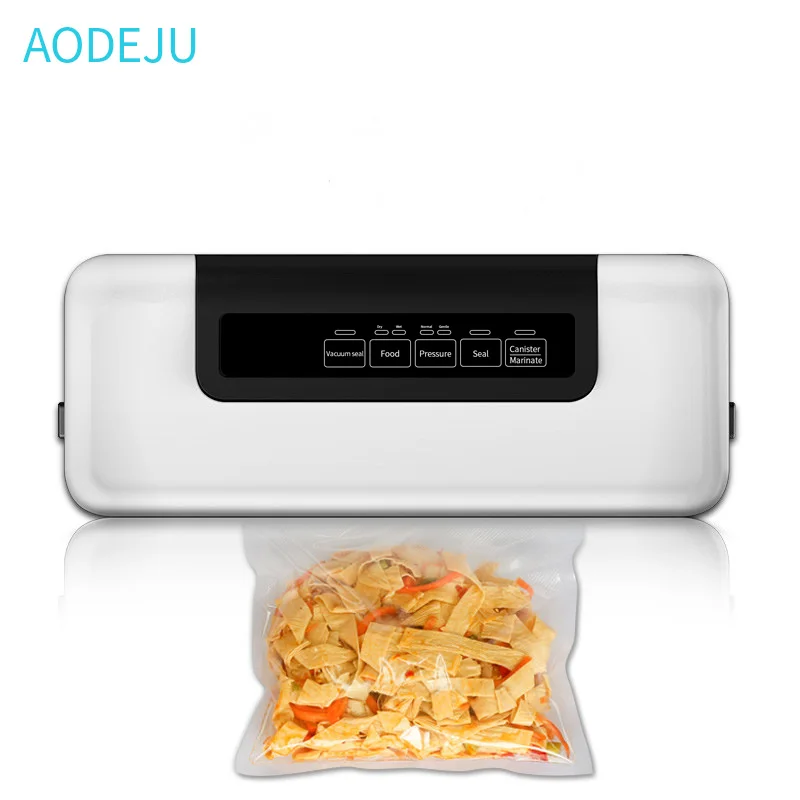 

AODEJU Household Multi-function Vacuum Sealer Packaging Machine 220V/110V Vacuum Packer Include 10pcs Vacuum Bags For Food Save