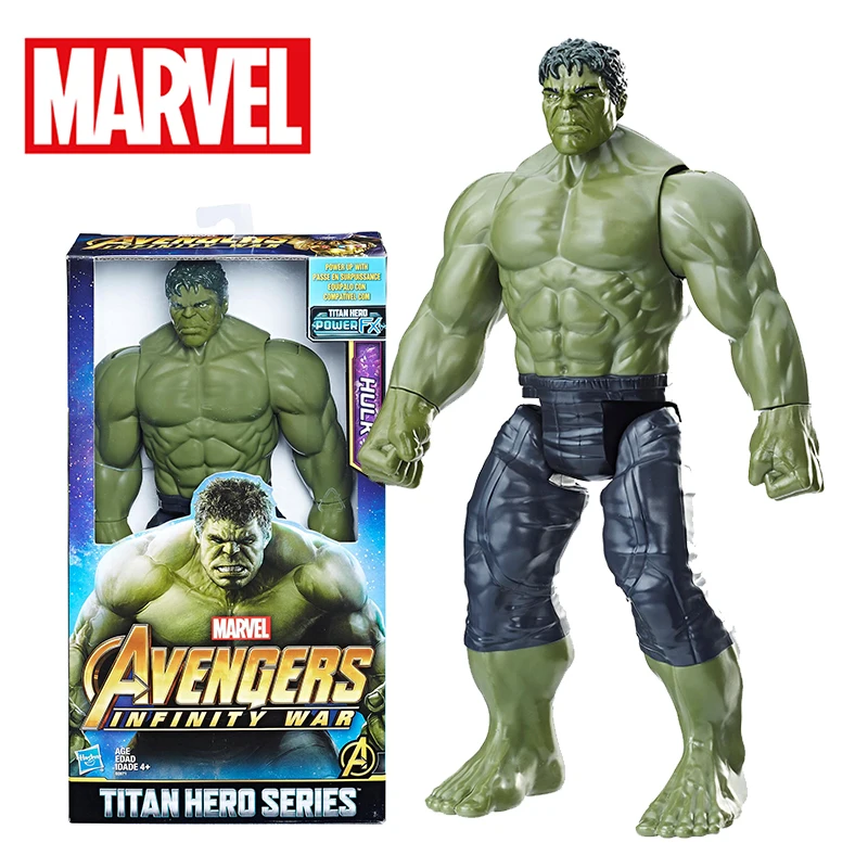 

Original 29cm Marvel Legends the Avengers 3 INFINITY WAR TITAN HERO PVC Action Anime Figures Collectible Model Toys For Children