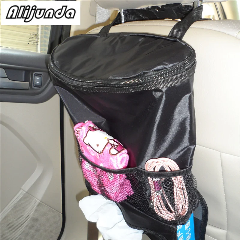 1 Pcs Auto Care Car Seat Organizer Cooler Bag Multi Pocket Arrangement Bag Back Seat Chair Car