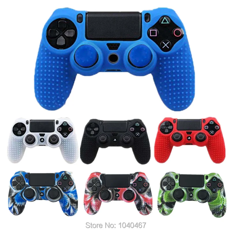 Противоскользящий силиконовый чехол, защитный чехол для sony playstation Dualshock 4 PS4 Slim PS4 Pro, игровой аксессуар для контроллера