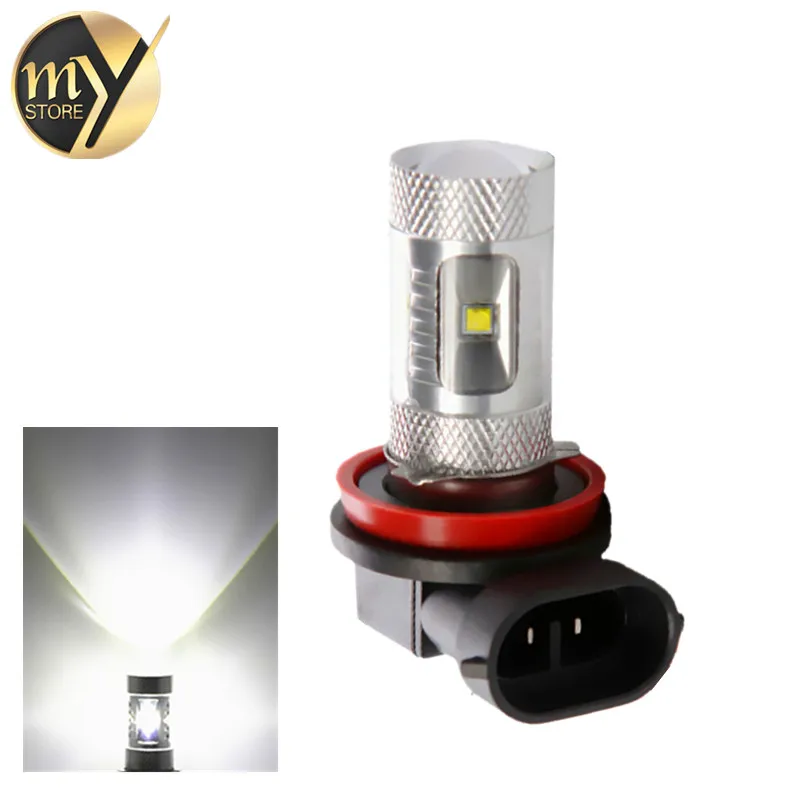 H11 High Brightness 30W LED White Driving Tail Head Light Lamp car led