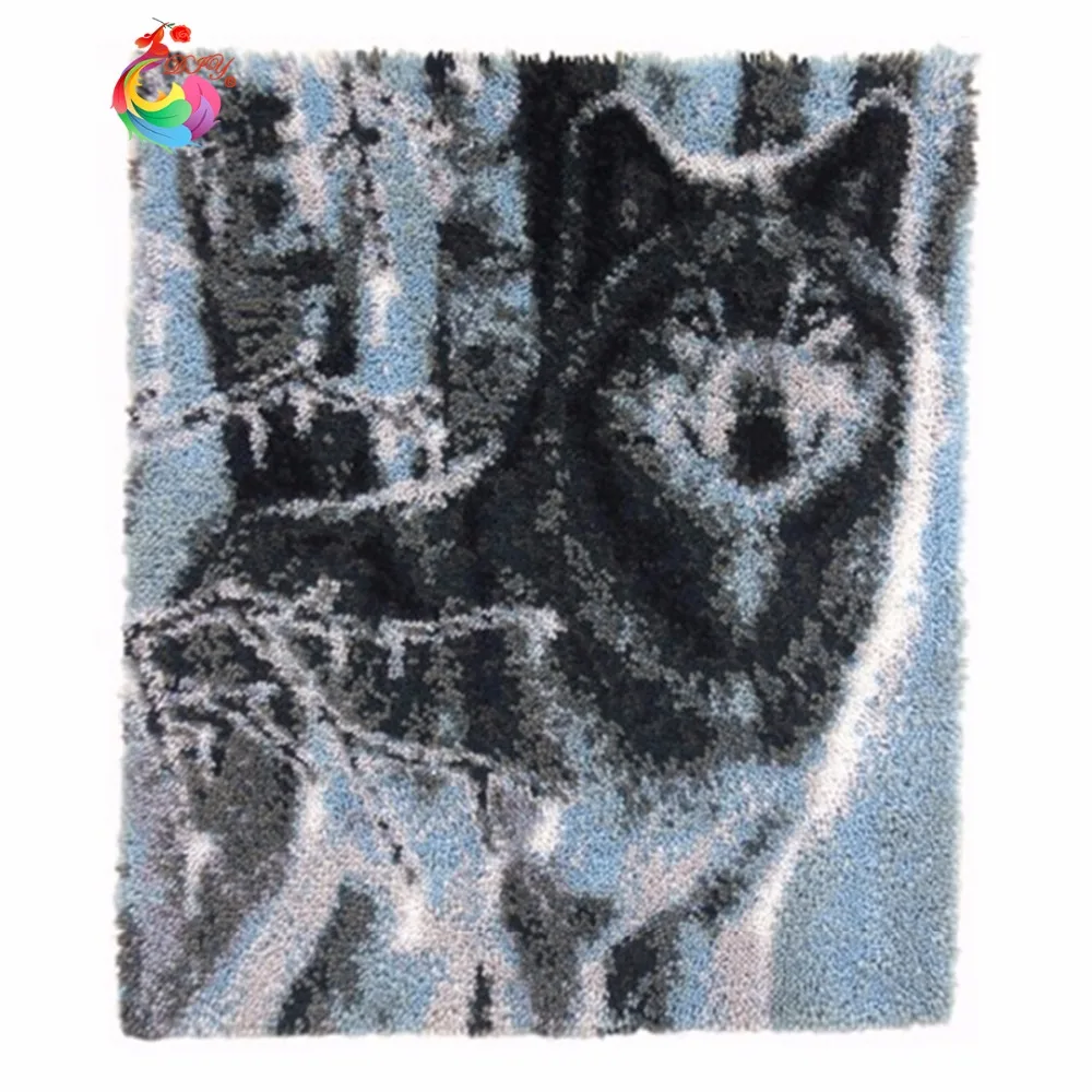 ^*Best Offers Unfinished Crocheting Rug Yarn Cushion Embroidery Carpet Cartoon Bear DIY Mat Needlework Kit Latch Hook Rug Kit Big size110x90cm ^*Best Offers Unfinished Crocheting Rug Yarn Cushion Embroidery Carpet Cartoon Bear DIY Mat Needlework Kit Latch Hook Rug Kit Big size110x90cm