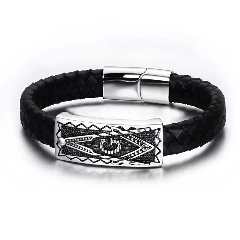 

TB Stainless Steel Bracelet for Women Man Clover Gold and Silver Color Pulseira Feminina Lover's Engagement Jewelry