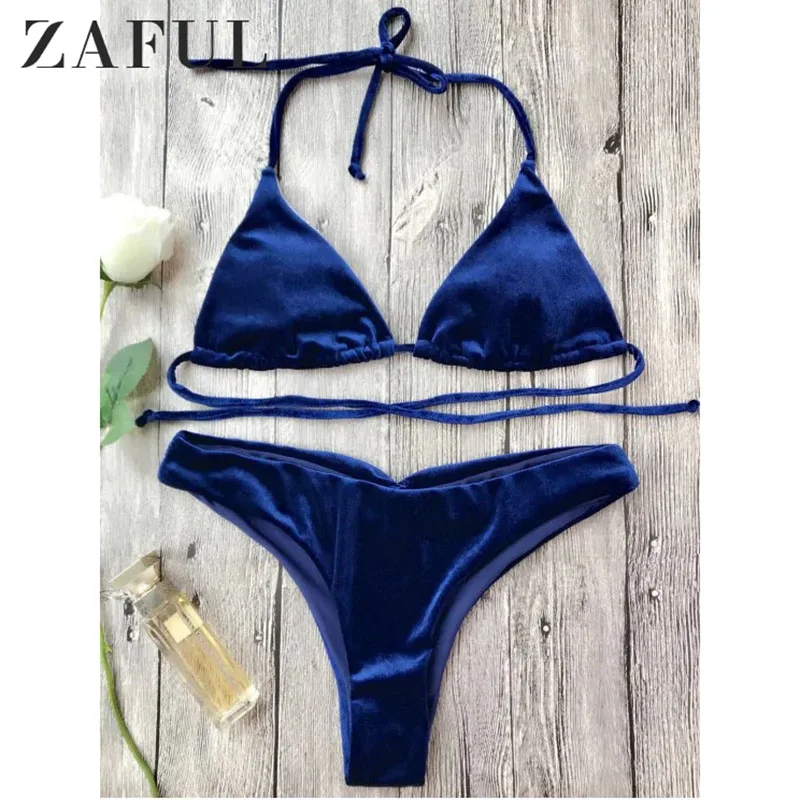 velvet bikini zaful