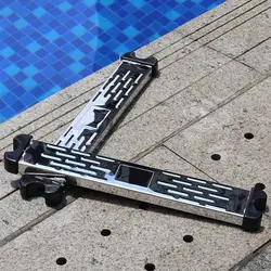 Противоскользящая лестница для бассейна сменные инструменты из нержавеющей стали Подножка педаль прочный с винтами аксессуары для
