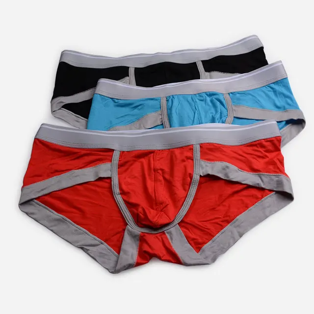 Aliexpress.com : Buy 9thArea male underwear mens briefs 3pcs Silver ...