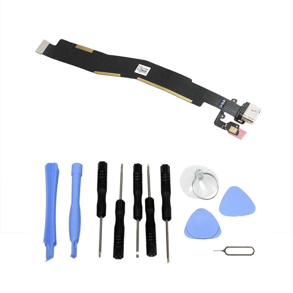 

JINTAI OEM USB Charging Port Dock Mic Flex Cable For OnePlus 3 Three 1+3 A3000 A3003 With Tools