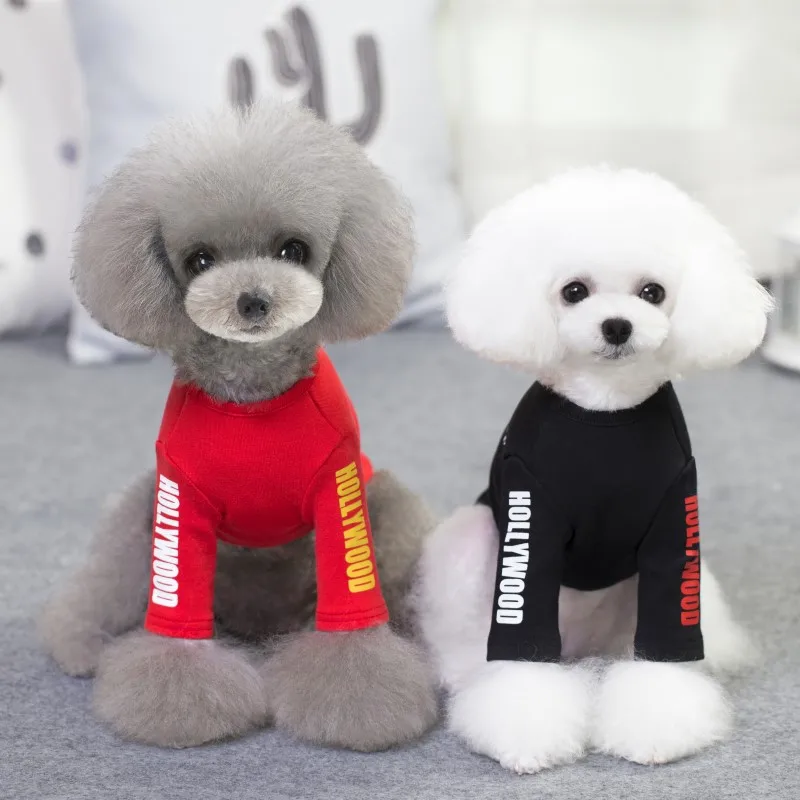 

Pet Products Clothes Dog Cat Pets Winter Apparel Fashion Colorful Hoodies For Small Puppy Dogs And Big Dogs
