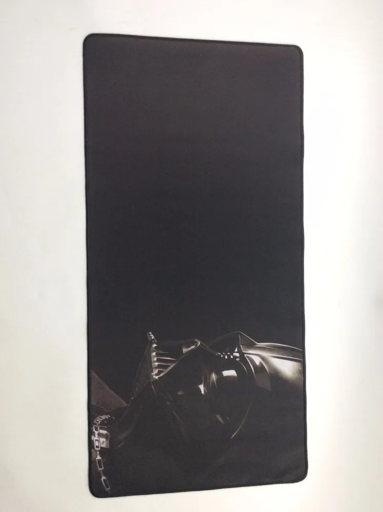 Yuzuoan 90x40 большой игровой коврик для мыши Дарт Вейдер Звездные войны черный нескользящий износостойкий Настольный коврик с логотипом на заказ