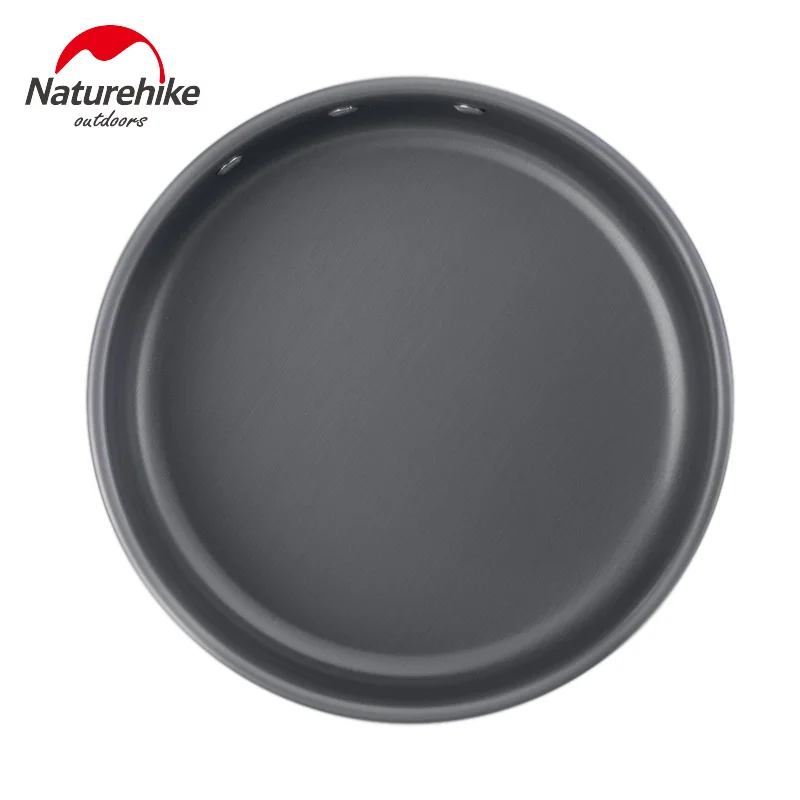 Billig Naturhike Neue Ultraleicht Outdoor Camping Kochgeschirr Utensilien Vier Kombination Kochgeschirr Geschirr Für Picknick Bowl Pot Pan Set