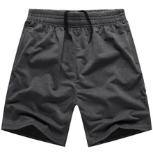 Высокое качество, лето, для активных бегунов, для фитнеса, мужские шорты, эластичная резинка на талии, свободные, длина до колен, удобрения размера плюс, 7XL