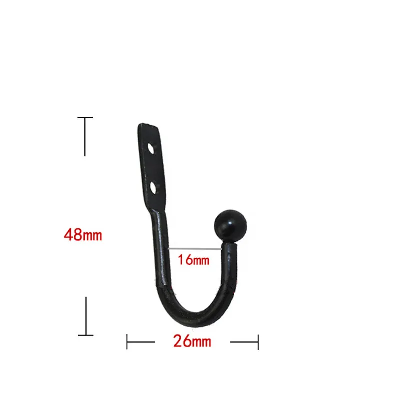 Bulk Wall Door Bath Double Prong Coat Hook Hanger,Pot Hanger Hooks,Handbag Bag Hanger Hooks