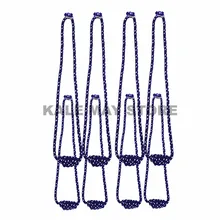 Антигравитационная настенная веревка для йоги Iyengar, полный комплект, вспомогательная настенная веревка для йоги, ремешок для йоги, подвесной ремень, веревка для йоги, слинг, 4 цвета