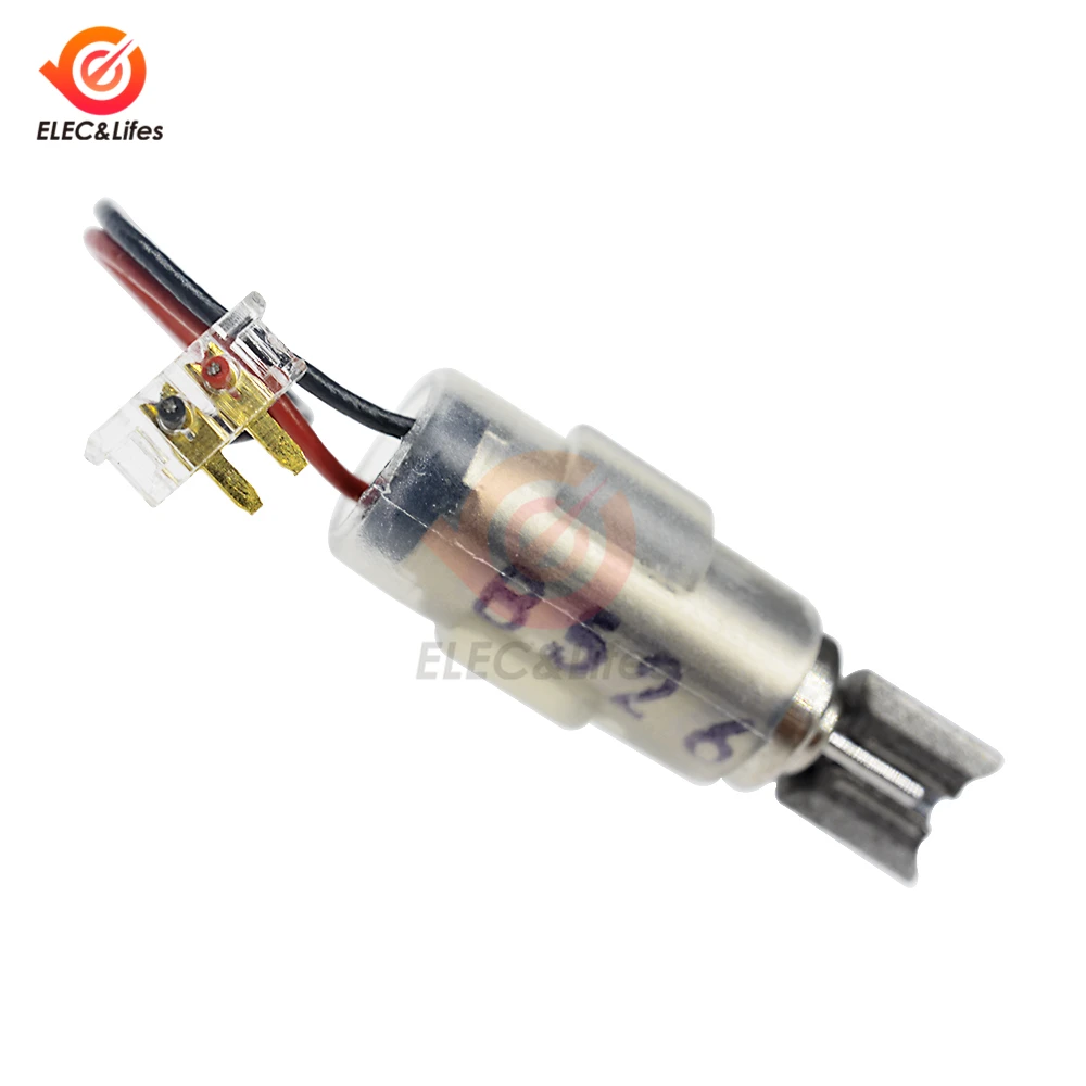 5Pcs Micro DC Vibration Motor 4x11mm Brushless DC Motor High Speed Vibrating Motor DC 1.5V-3V for Arduino Professional RC motor