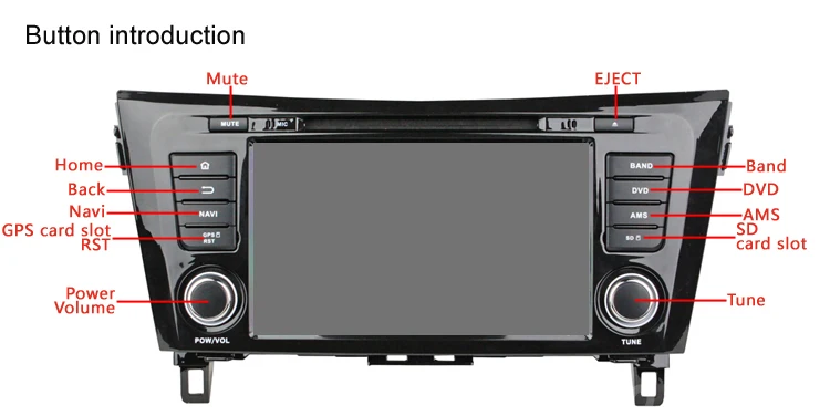 Excellent Idoing 2Din 8"Android 8.0 Car DVD Radio Player Fit Nissan qashqai/X-Trail 2014 GPS Navigation 8 Core 4G+32G WIFI Bluetooth TV 8