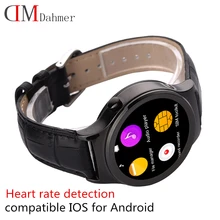 2016 neue Ankunft herz Smart Uhr DM16 Smartwatch Unterstützung SIM SD Karte Bluetooth WAP GPRS MP4 USB für iOS und Android