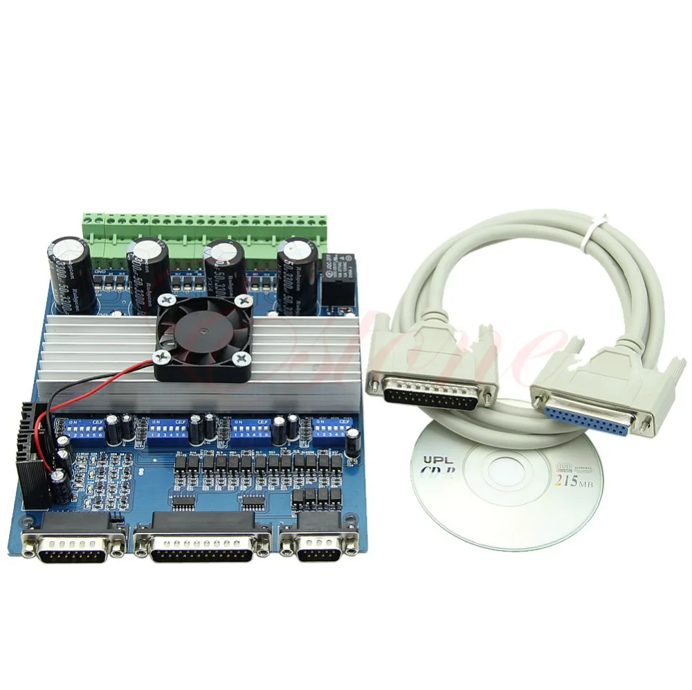 J34 Free Shipping Motor Driver CNC TB6560 4 Axis Stepper Controller Board For Engraving Machine