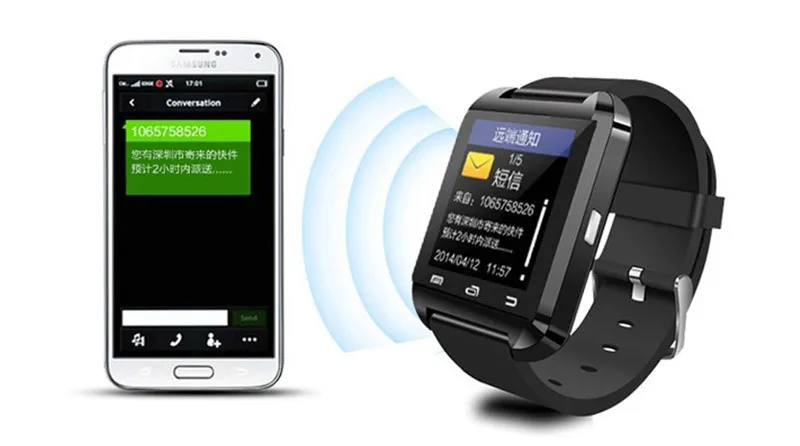 Новинка, умные часы U8, Bluetooth, умные часы U80 для IPhone 6/5S, samsung S6/Note 4, htc, Android, смартфонов, Android