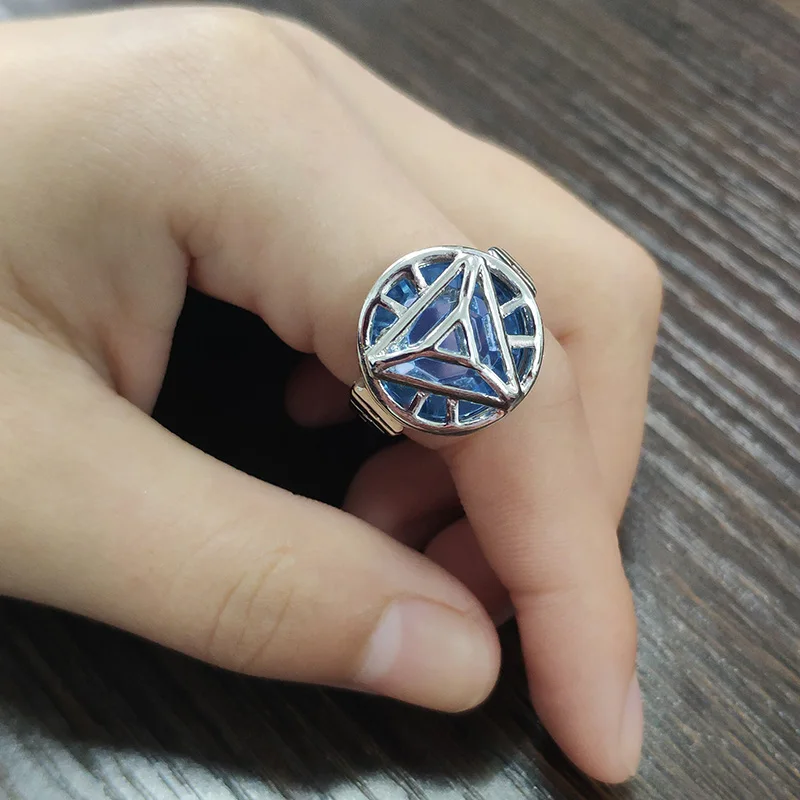 Железный человек Marvel Мстители 4 танос кольца Капитан Америка Gauntlet bague homme anillos mujer женские ювелирные изделия с кристаллами